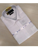 PL COTTON x LINEN READYMADE WHITE SHIRTS 42 HS