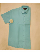 PL COTTONX LINEN DYED READYMADE SHIRT 42 HS