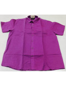 PL COTTON XLINEN DYED READYMADE SHIRT 44 HS