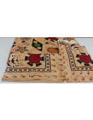 BEDSHEET MEERUT PRINTED 90X108 2 PILLOW COVER