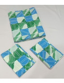 BEDSHEET ERODE AHEMADHABAD PRINT 90 X108 2 PILLOW COVER