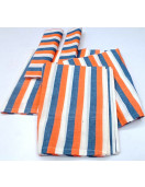 BEDSHEET STRIPE 90X108 2 PILLOW COVER