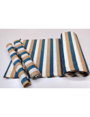 BEDSHEET STRIPE 90X108 2 PILLOW COVER