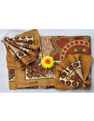 BEDSHEET JAIPUR PRINTED 90X108 2 PILLOW COVER