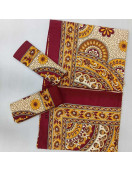 BEDSHEET JAIPUR PRINTED 60X90 2 PILLOW COVER