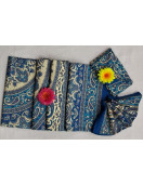 BEDSHEET JAIPUR PRINTED 90X108 2 PILLOW COVER