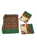 BEDSHEET JAIPUR PRINTED 90X108 2 PILLOW COVER