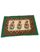 BEDSHEET JAIPUR PRINTED 90X108 2 PILLOW COVER