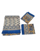 BEDSHEET JAIPUR PRINTED 90X108 2 PILLOW COVER