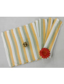 BEDSHEET STRIPE 90X108
