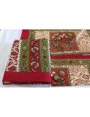 BEDSHEET JAIPUR PRINTED 90X108 2 PILLOW COVER