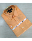PL COTTON XLINEN DYED READYMADE SHIRT 38 HS