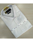 PL COTTON x LINEN READYMADE WHITE SHIRTS 42 HS