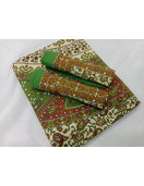 BEDSHEET JAIPUR PRINTED 90X108 2 PILLOW COVER