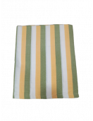BEDSHEET STRIPE 90X108 2 PILLOW COVER