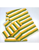 BEDSHEET STRIPE 90X108 2 PILLOW COVER