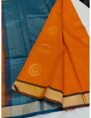 COIMBATORE KORA COTTON SAREE 6.20 MTS