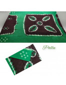 PL COTTON SAREES WITH WAX DOT PRINT DESIGNS