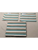 BEDSHEET STRIPE 90X108 2 PILLOW COVER