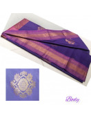 PL Polyester Big Butta Softee saree Jacquard