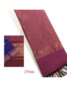 PL Polyester Big Butta Softee saree Jacquard