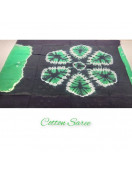 PL COTTON SAREES WITH WAX DOT PRINT DESIGNS