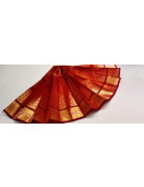 THIRUBHUVANAM HF ZARI SILK SAREE WITH BLOUSE