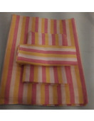 BEDSHEET STRIPE 60X90 2 PILLOW COVER