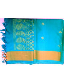 SOFT SILK SAREE WITH BLOUSE