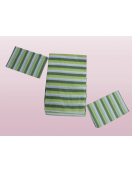 BEDSHEET STRIPE 90X108 2 PILLOW COVER