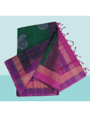 MANAMEDU BLOCK PRINTED SAREES WITH BLOUSE