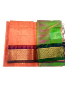 SOFT SILK SAREE WITH BLOUSE