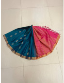SOFT SILK SAREE WITH BLOUSE