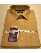 PL COTTON XLINEN DYED READYMADE SHIRT 40 FS