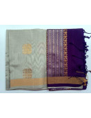 SOFT SILK SAREE WITH BLOUSE