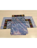 BEDSHEET MEERUT PRINTED 90X108 2 PILLOW COVER