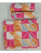 BEDSHEET ERODE AHEMADHABAD PRINT 90 X108 2 PILLOW COVER