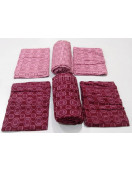 BEDSHEET ERODE JACQUARD PILLOW SET