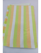 BEDSHEET STRIPE 72X100 2 PILLOW COVER