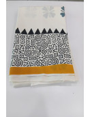 Pedalloom Block Printed Cotton Sarees