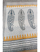 Pedalloom Block Printed Cotton Sarees