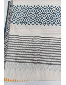 Pedalloom Block Printed Cotton Sarees