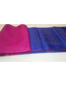 SOFT SILK SAREE WITH BLOUSE