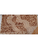 KALAMKARI PRINTED COTTON SAREE