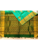 ARNI SILK HALF FINE ZARI SAREE WITH BLOUSE