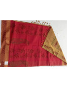 MANAMEDU BLOCK PRINTED SAREES WITH BLOUSE