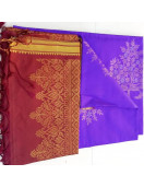 SOFT SILK SAREE WITH BLOUSE