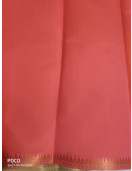 PL Salem Silk Finish Border Saree