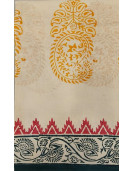 Pedalloom Block Printed Cotton Sarees
