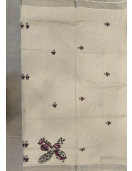 PL KERALA EMBROIDERY SAREE